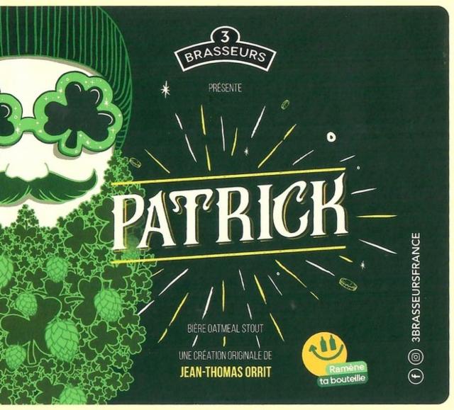 Patrick 5.0%, Les 3 Brasseurs / The 3 Brewers Lille, France