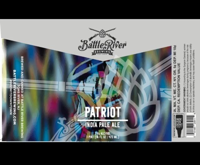 Patriot 7.0%, Battle River Brewing, United States
