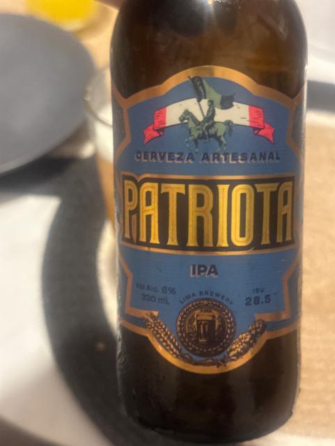 Patriota IPA, Patriota cerveceria