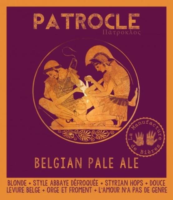 Patrocle 3.8%, La Manufacture De Bières, France