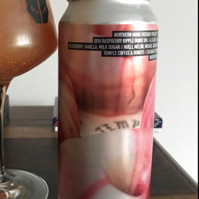 Patrons Project 10.02 Raspberry Ripple Donut IPA 6.3%, Northern Monk Brew Co., England