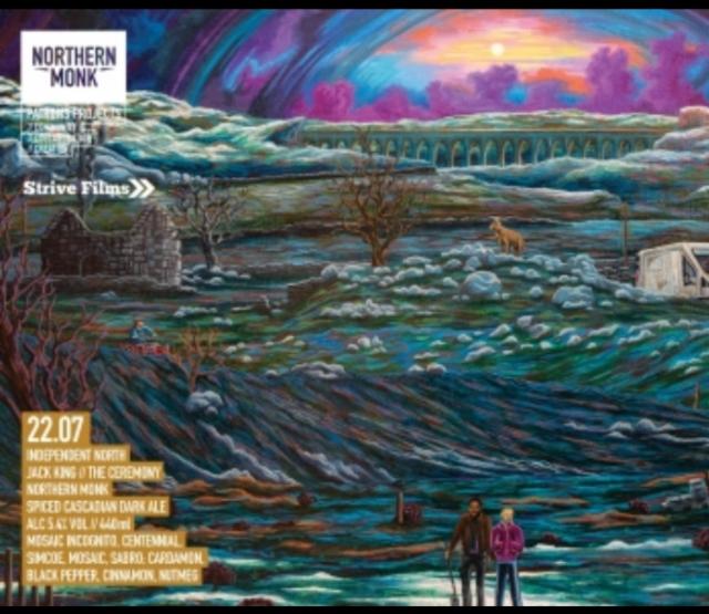 Patrons Project 22.07 // Independent North // Spiced Cascadian Dark Ale 5.4%, Northern Monk Brew Co., England