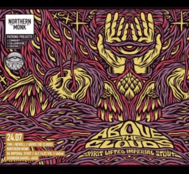 Patrons Project 24.07 // Above the Clouds // BA Imperial Stout 14.0%, Northern Monk Brew Co., England