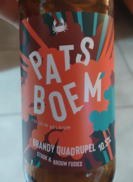 pats boem 10.5%, Scheldebrouwerij, Belgium