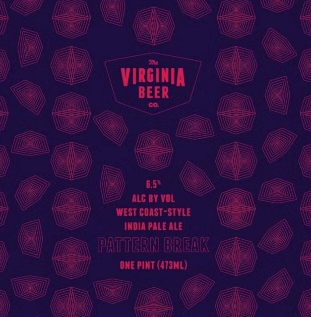 Pattern Break West Coast IPA 6.5%, The Virginia Beer Company, United States