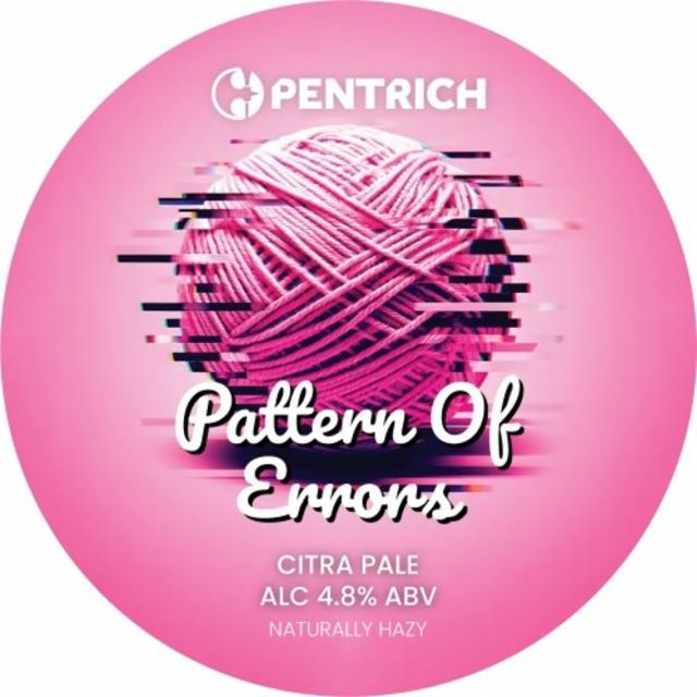 Pattern Of Errors 4.8%, Pentrich Brewing, England