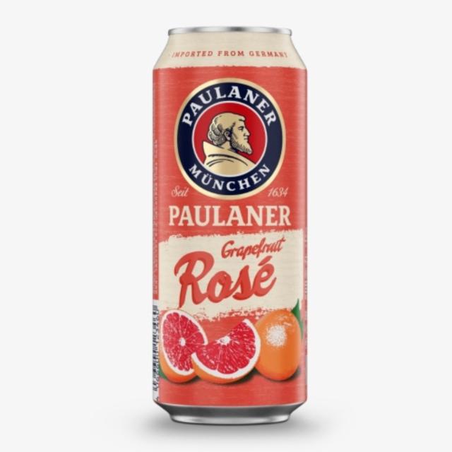 Paulaner Grapefruit Rosé 2.5%, Paulaner Brauerei, Germany
