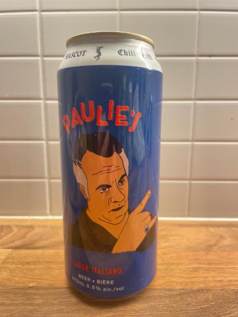 Paulie's 5.5%, Mascot Brewery, Canada