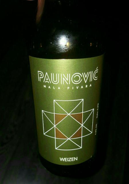 Paunović Hefeweizen 4.8%, Paunović, Serbia