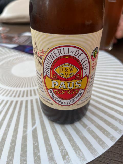 Paus 8.5%, De lelie, Belgium
