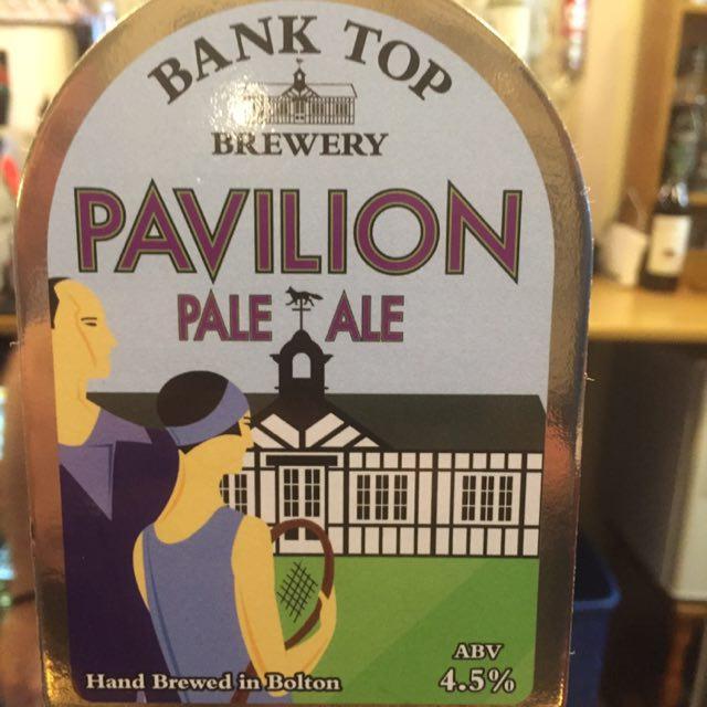 Pavilion Pale Ale 4.5%, Bank Top Brewery, England