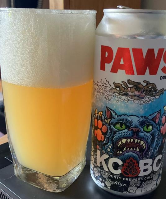 Paws 7.2%, Kings County Brewers Collective KCBC, United States