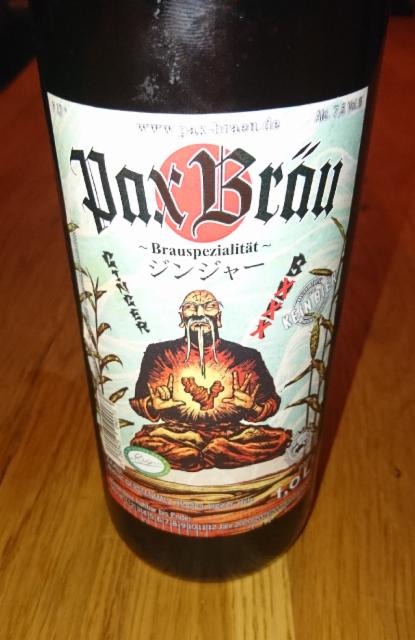 Pax Bräu Ginger BXXX 7.5%, Pax Bräu, Germany