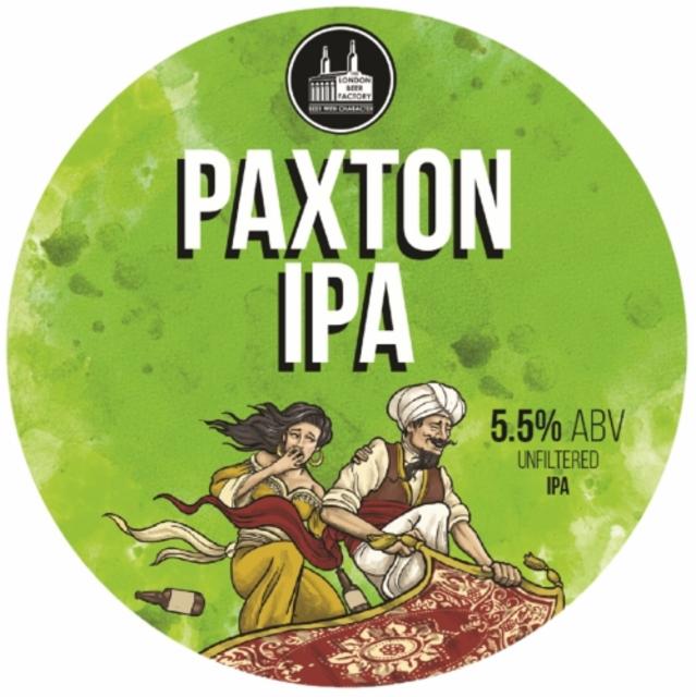 Paxton IPA 5.5%, The London Beer Factory, England