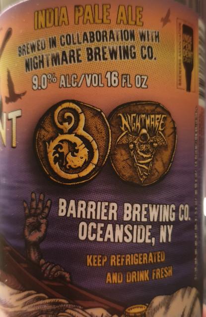 Payment Is Due 9.0%, Barrier Brewing Company, United States