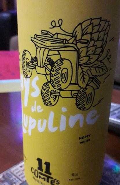 Pays de Lupuline 5.0%, Brasserie 11 Comtés, Canada