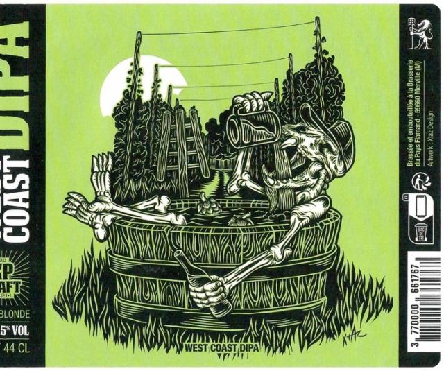 Pays Flamand - West Coast DIPA 7.5%, Brasserie Du Pays Flamand, France