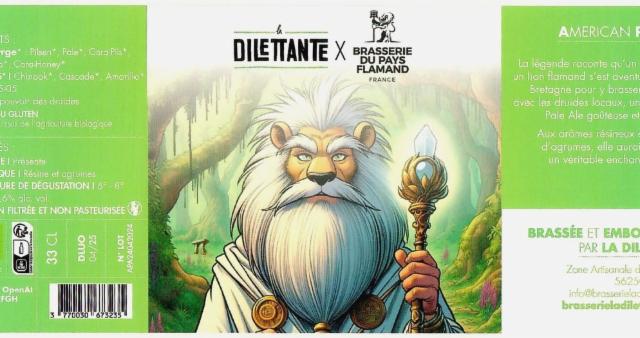 Pays Flamand X La Dilettante 5.6%, Brasserie Du Pays Flamand, France