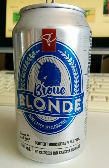 PC Blonde Brew 0.5%, Waterloo Brewing Co, Canada