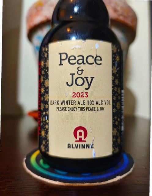 peace & joy 2023 10.0%, Brouwerij Alvinne, Belgium