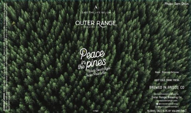 Peace In The Pines 6.2%, Outer Range Brewing Co. (France), France