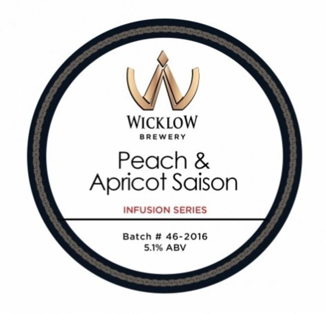 Peach & Apricot Saison 5.1%, Wicklow Brewery, Ireland