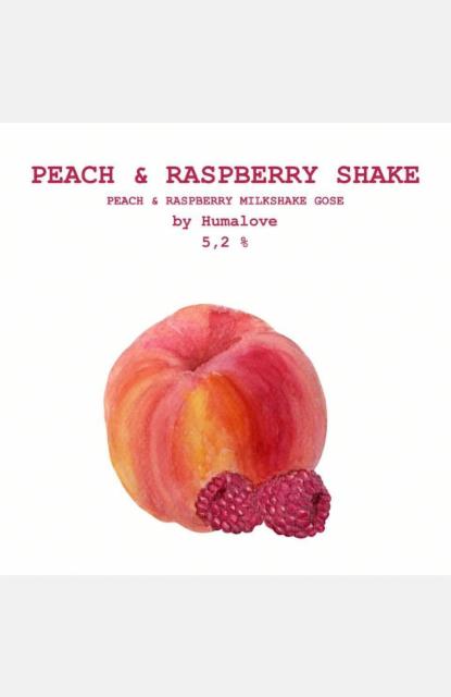 Peach & Raspberry Shake 5.2%, Humalove Brewing, Finland
