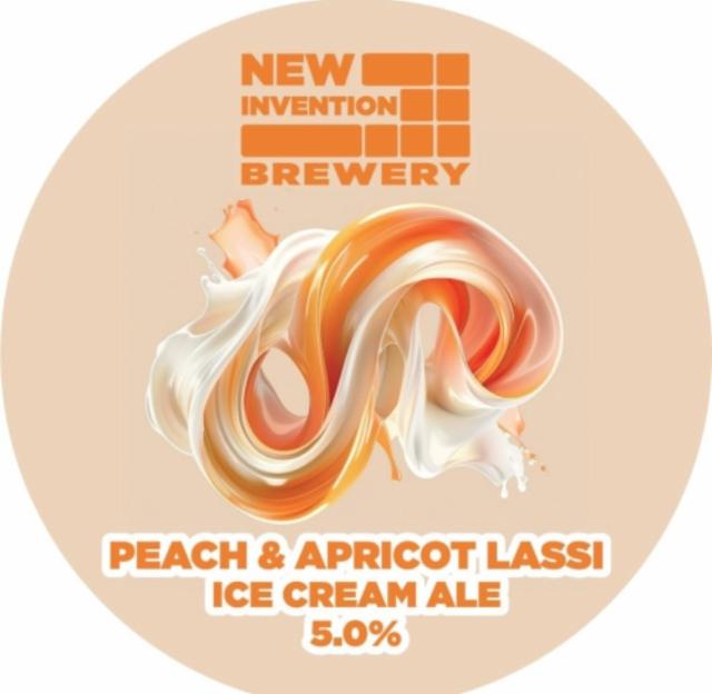 Peach and Apricot Lassi 5.0%, New Invention Brewery, England