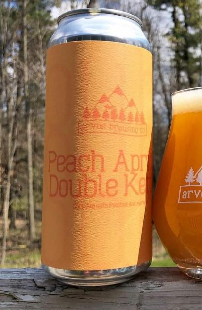 Peach Apricot Double Kettle 8.0%, Arvon Brewing Company, United States