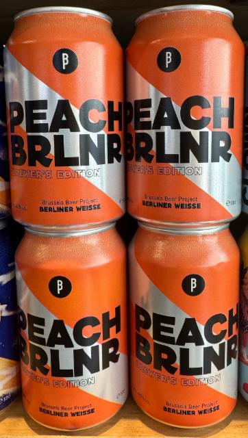 Peach Brlnr 4.5%, Brussels Beer Project, Belgium