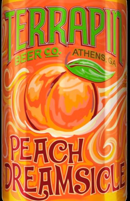 peach dreamsicle 7.9%, Terrapin Beer Company, United States