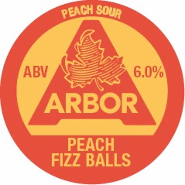 Peach Fizz Balls 6.0%, Arbor Ales, England