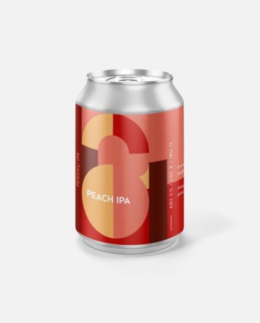 Peach IPA (61) 5.0%, Sakiškės Brewery / Sakiškių Alus, Lithuania