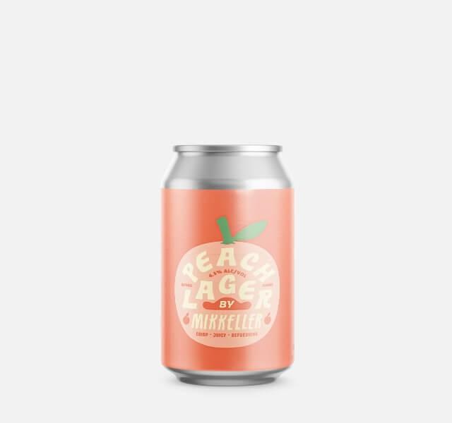 Peach lager 4.3%, Mikkeller, Denmark