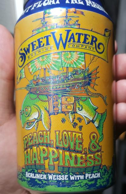 Peach, Love and Happiness 4.7%, SweetWater Brewing Company, United States