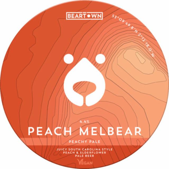 Peach Melbear 4.4%, Beartown Brewery, England