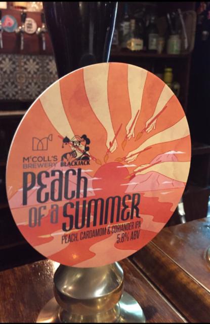 Peach Of A Summer 5.8%, McColl's Brewery, England