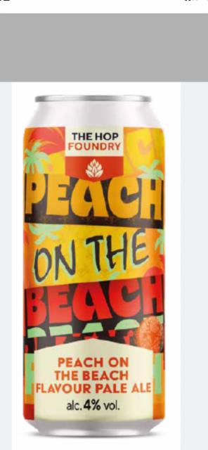 Peach On The Beach 4.0%, ALDI Stores UK, England