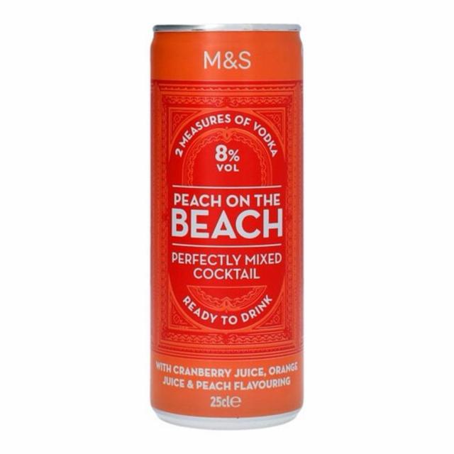 Peach on the beach, Marks & Spencer