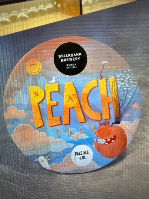 Peach Pale 4.0%, Briarbank Brewing, England