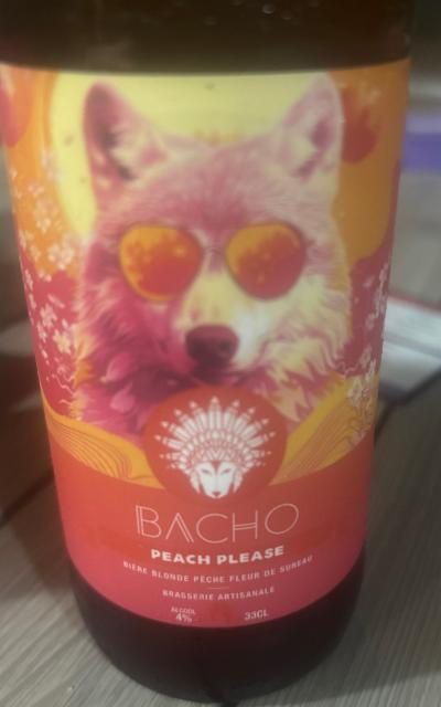 Peach please, Bacho Brewery