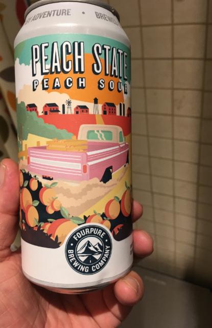 Peach State Sour 3.4%, Fourpure Brewing Co., England