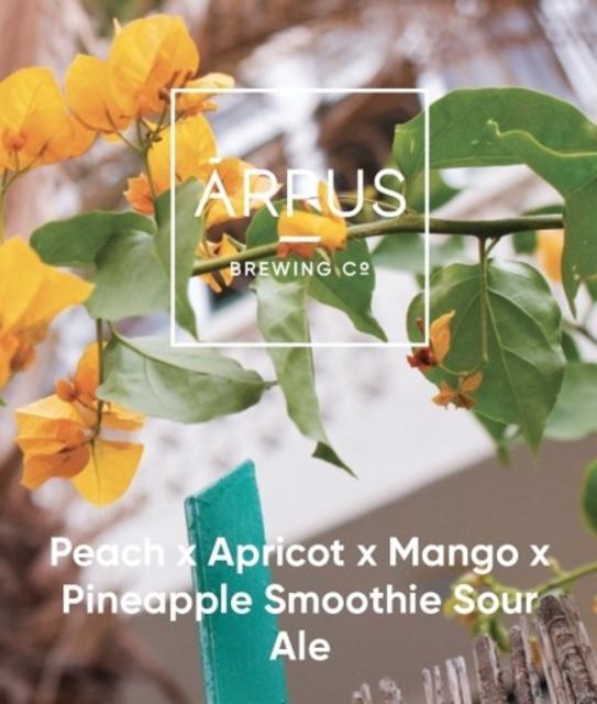 Peach x Apricot x Mango x Pineapple Smoothie Sour Ale 4.5%, Ārpus Brewing Co., Latvia