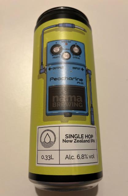 Peacharine Single Hop, Nama brewing