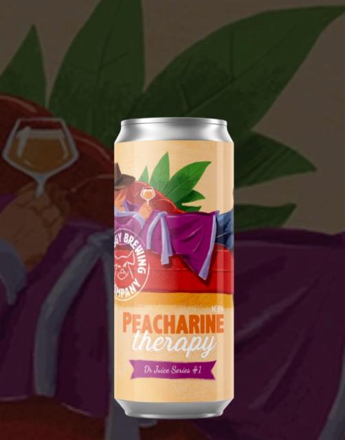 Peacharine therapy 6.8%, The Piggy Brewing Company, France