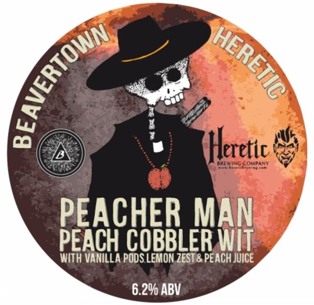 Peacher Man 5.0%, Beavertown Brewery, England