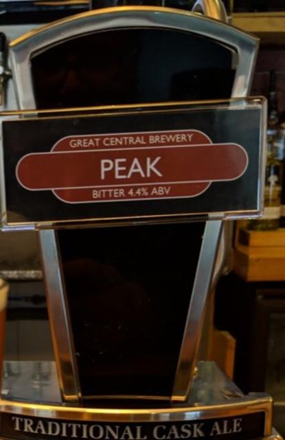 Peak 4.4%, Great Central Brewery, England