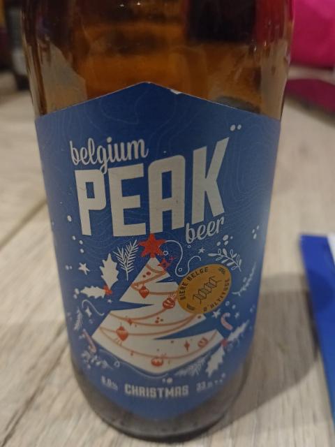 peak beer christmas, Belgium Peak Beer