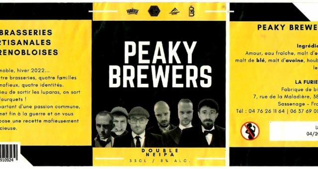Peaky Brewers 8.0%, La Furieuse, France