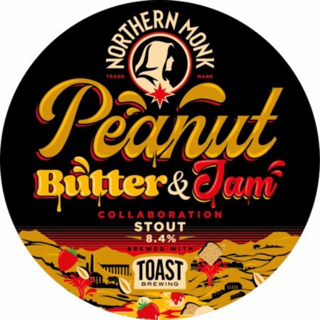 Peanut Butter & Jam 8.4%, Northern Monk Brew Co., England